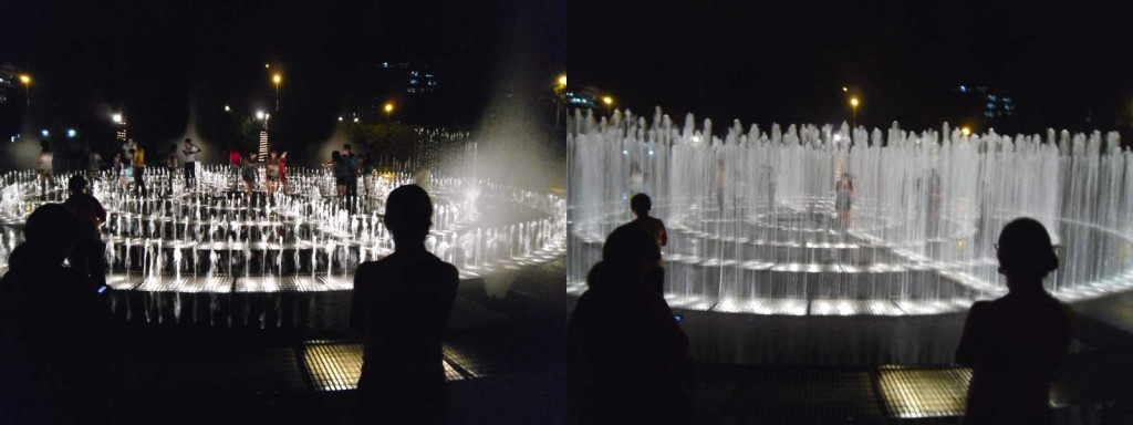 Eine der Wasserinstallationen